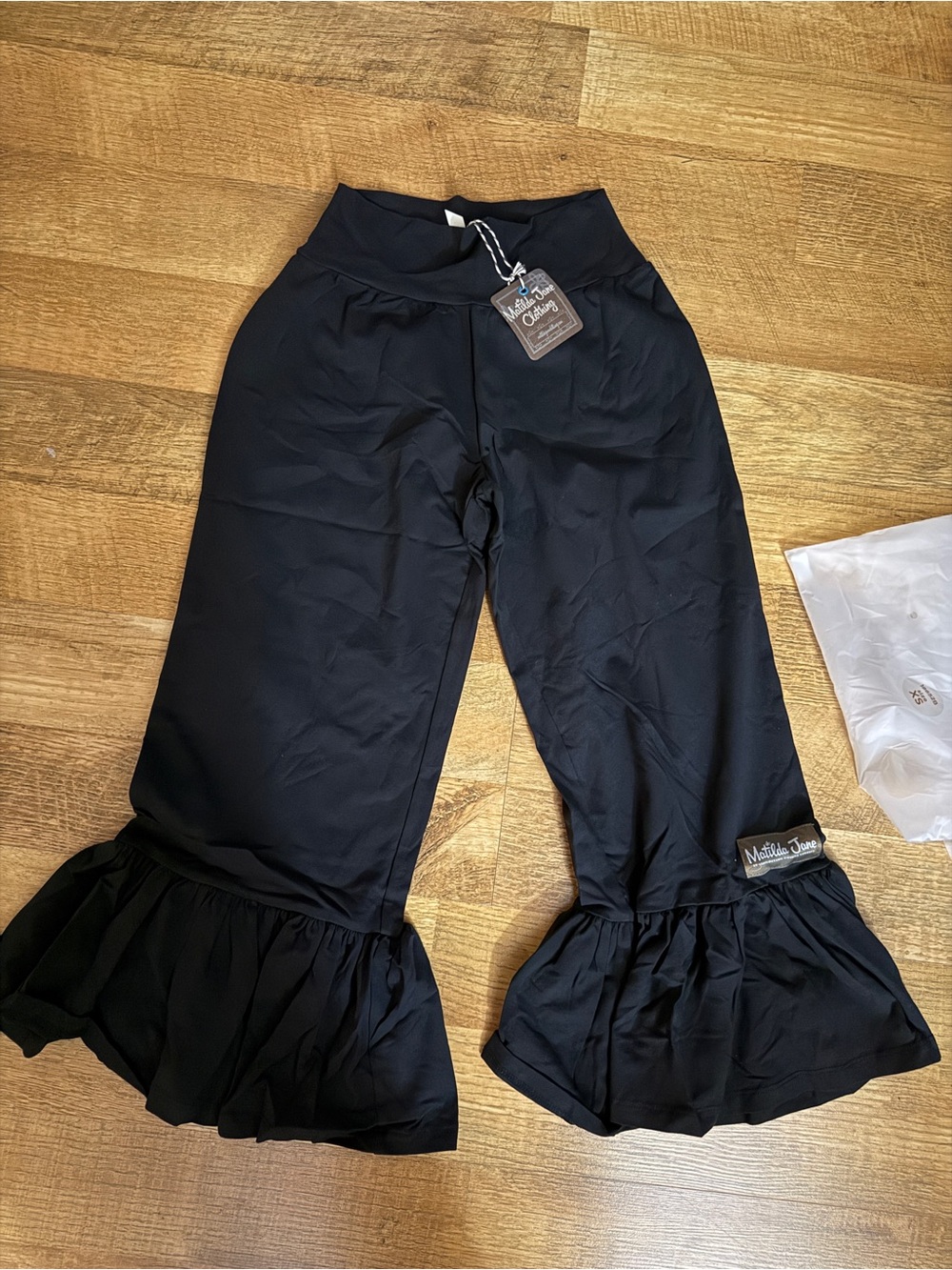 Matilda Jane Women’s Black Ruffle Pants